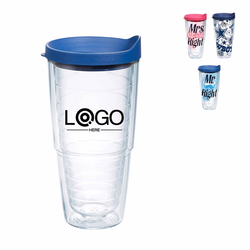 Double Wall Tumbler with Lid