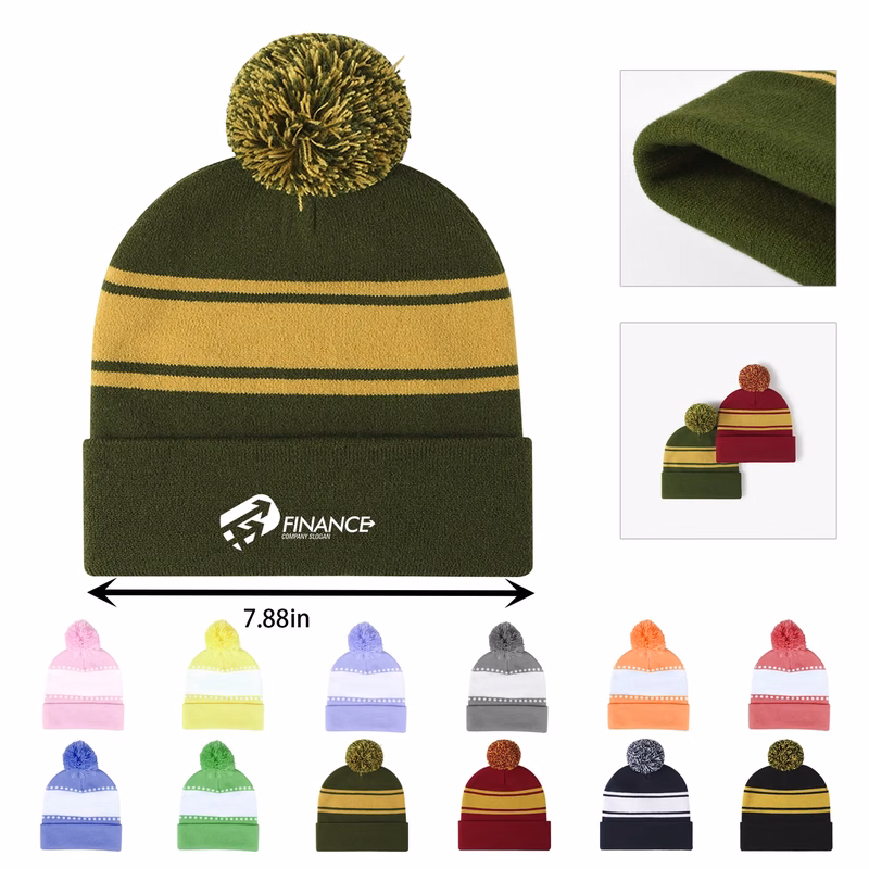 Autumn Winter Warm Elastic Knit Hat
