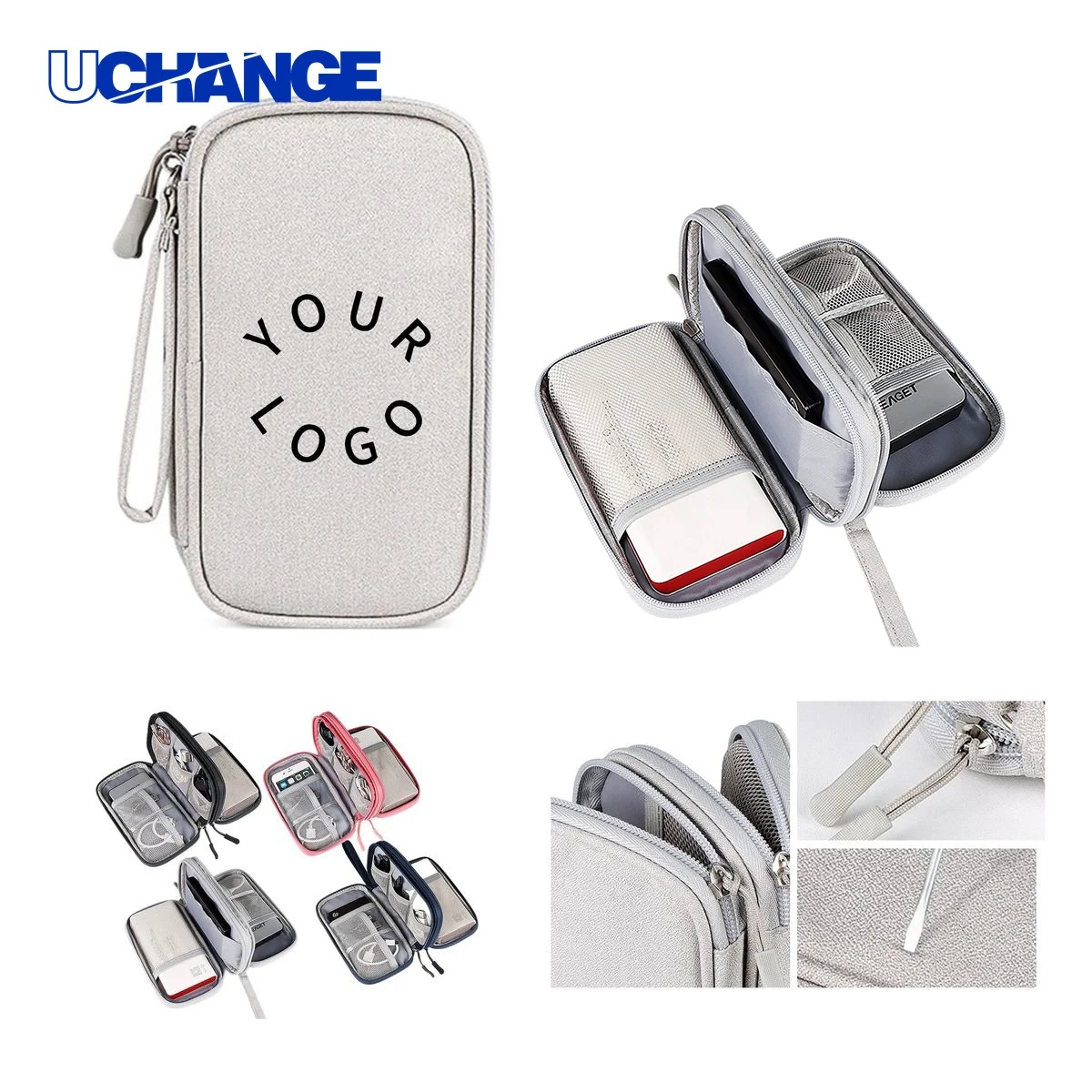 Tech Organizer Pouch Case for Travel and Storage 1