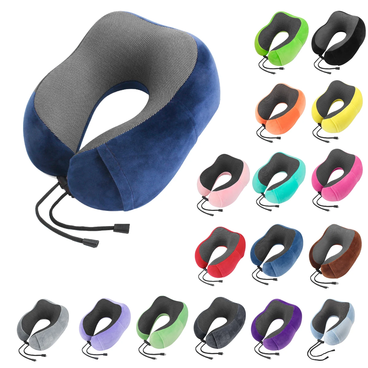 U-Shaped Pillow Polyurethane Neck Pillow Support Neck 1
