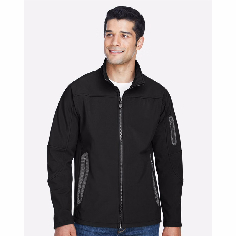Men's Three Layer Fleece Bonded Shell Technical Jacket - 88138