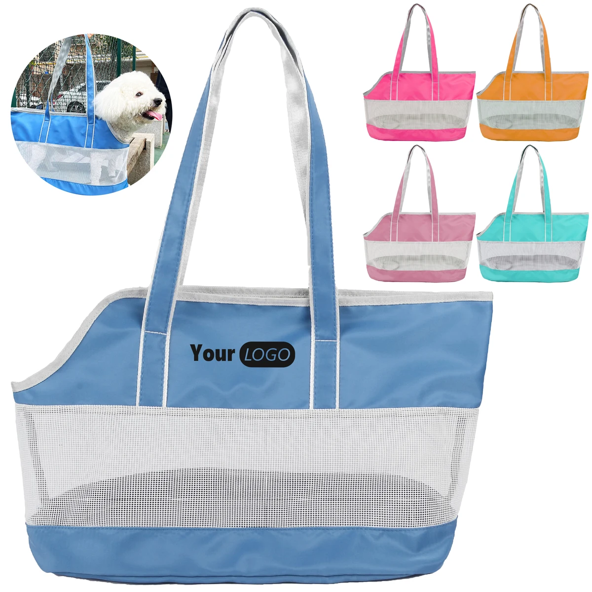 Polyester Small And Medium-Sized Dog Outdoor Pet Bag 1
