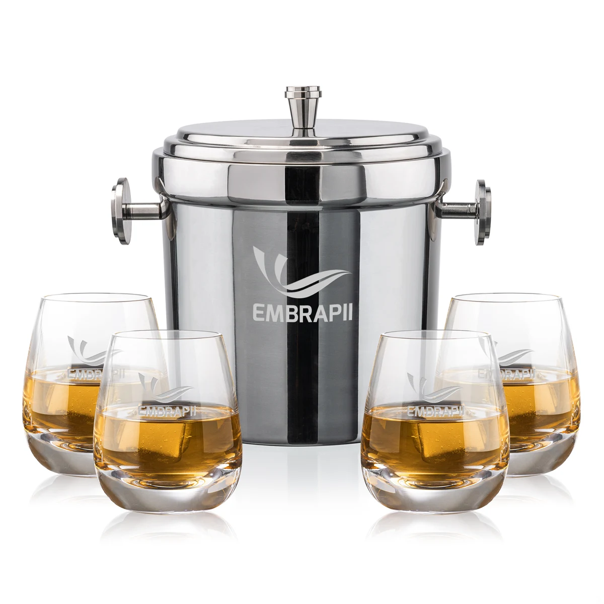 Milano Ice Bucket & Dimasio On-the-Rocks Set 1