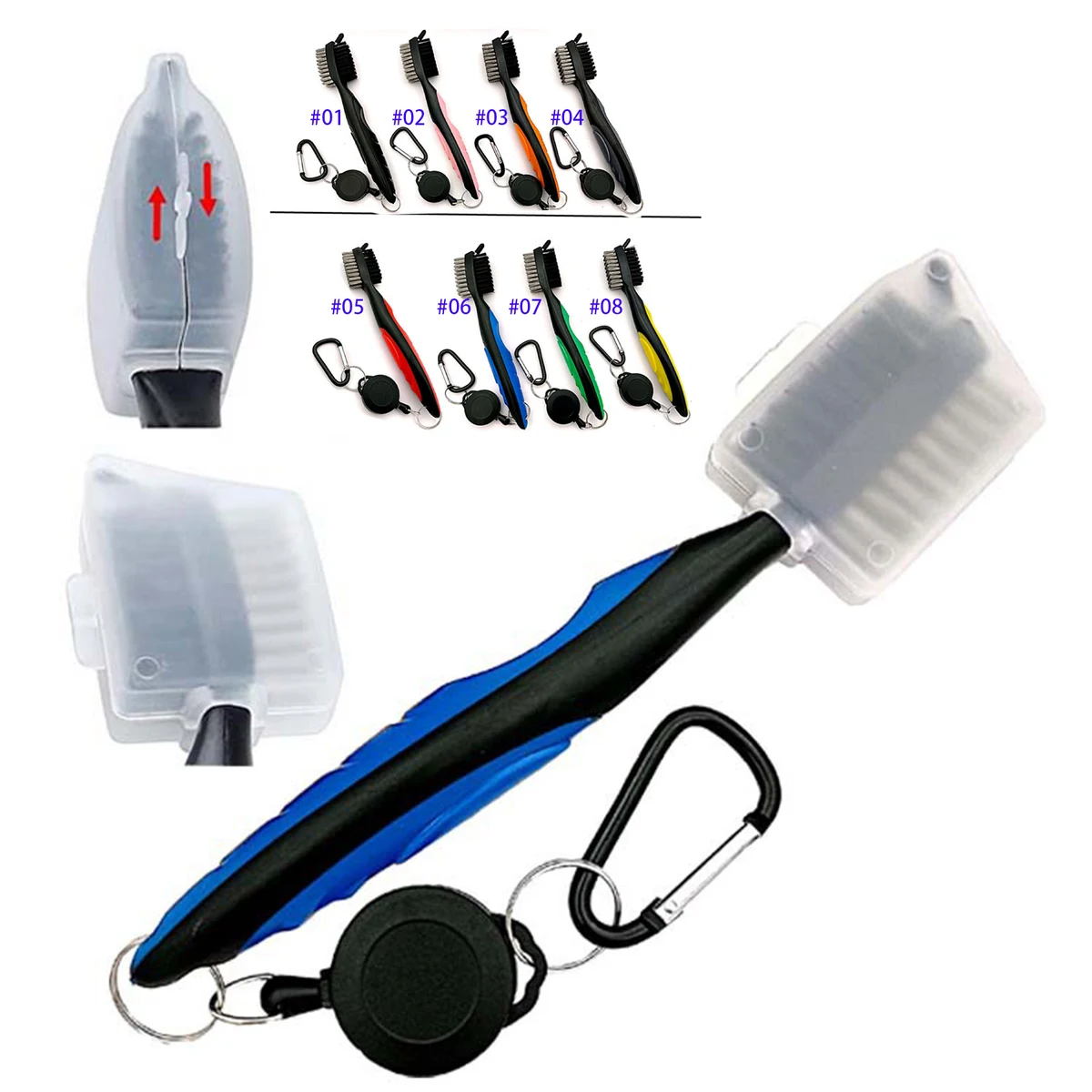 Golf Club Brush for Putter 1