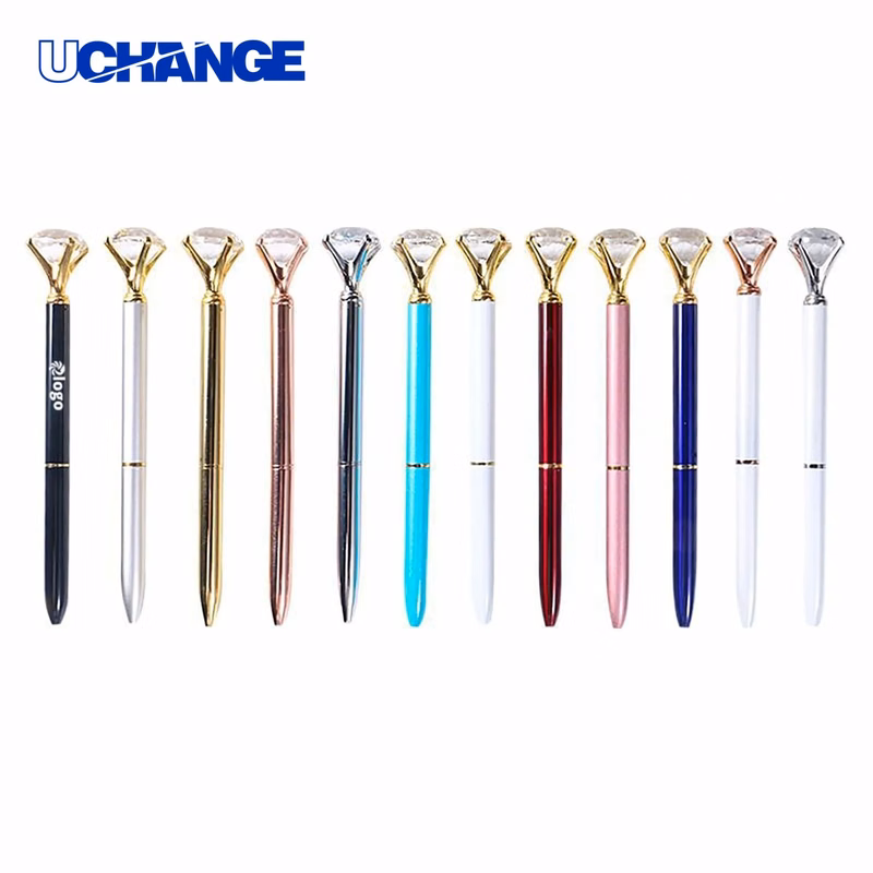 Diamond Metal Ballpoint Pen for Gifts
