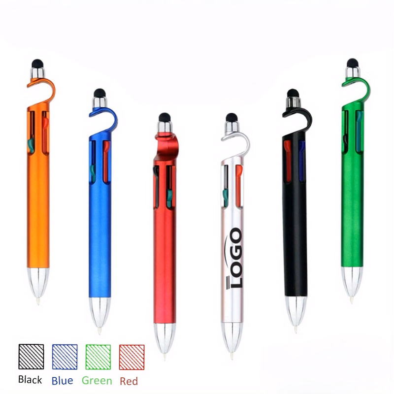 4-in-1 Stylus Pen with Phone Holder