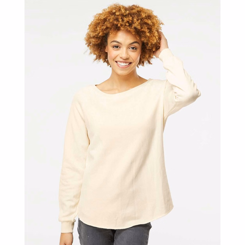 Women's California Wave Wash Crewneck Sweatshirt - PRM2000