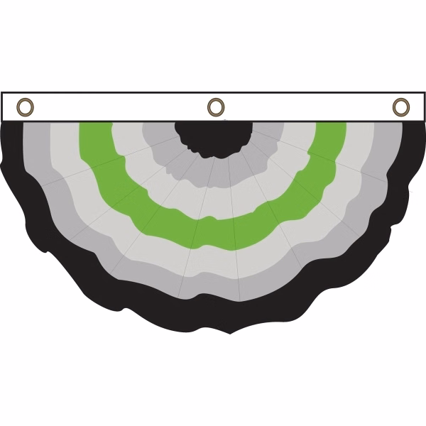 Agender Pleated Full Fan
