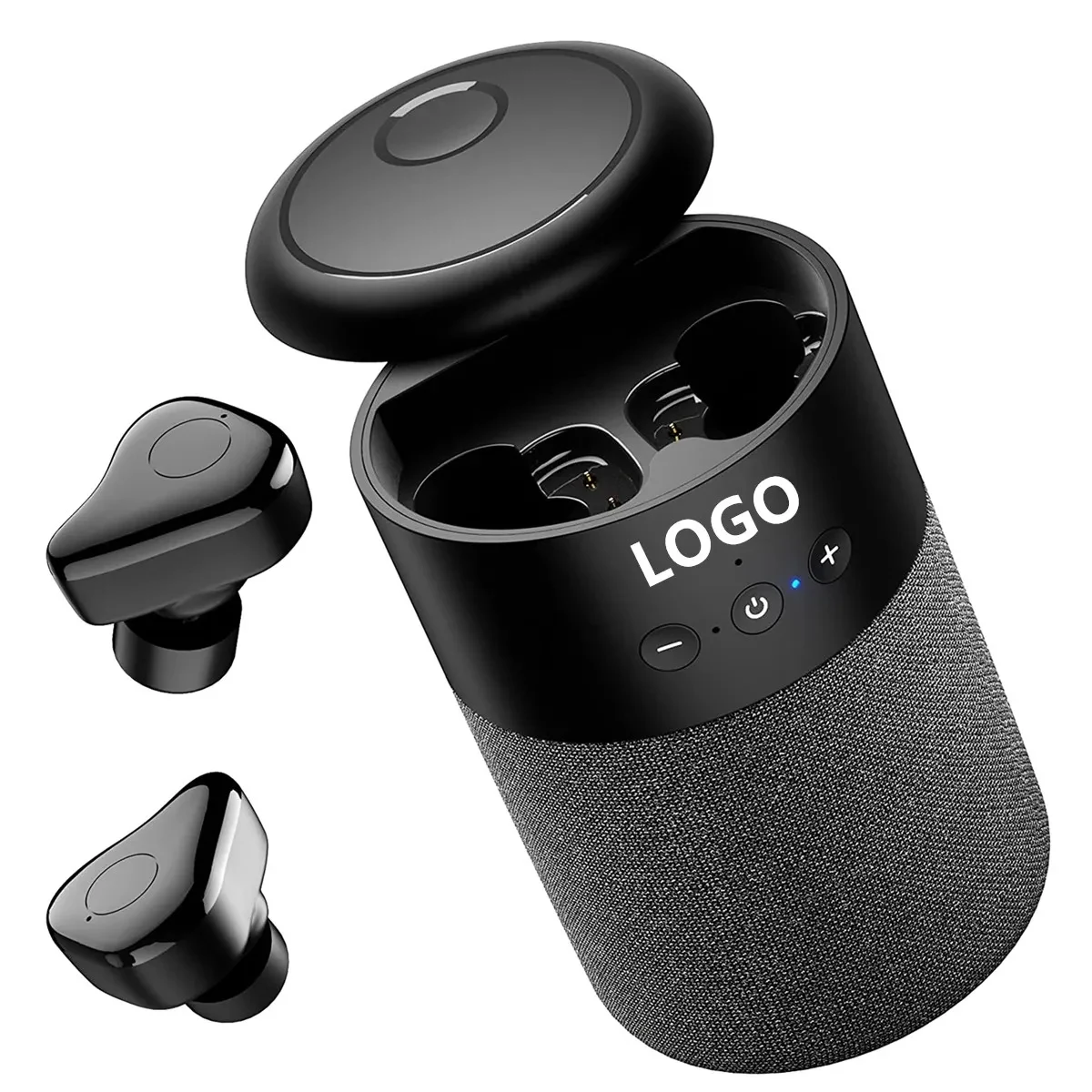 2 in 1 Bluetooth Speaker with Earbuds 1