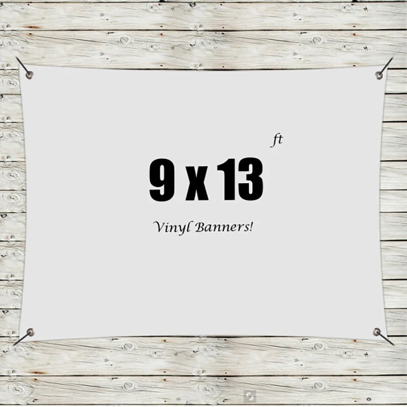 Custom 9' x 13' Vinyl Banners 1