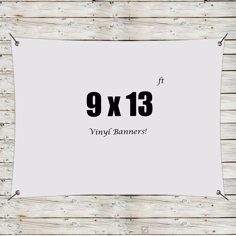 Custom 9' x 13' Vinyl Banners