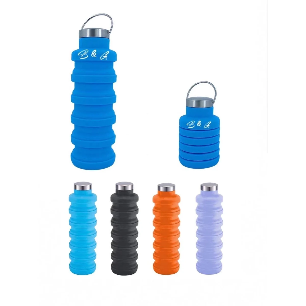 17oz Folding Travel Water Bottle 1
