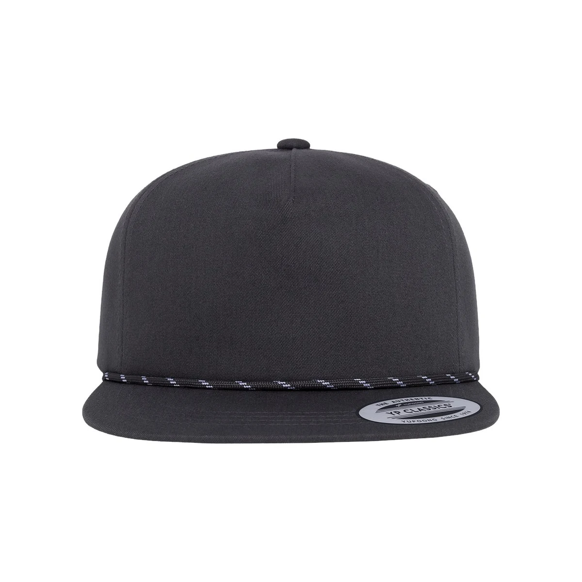 Lightly Structured Five-Panel Rope Cap - 6502BD 1