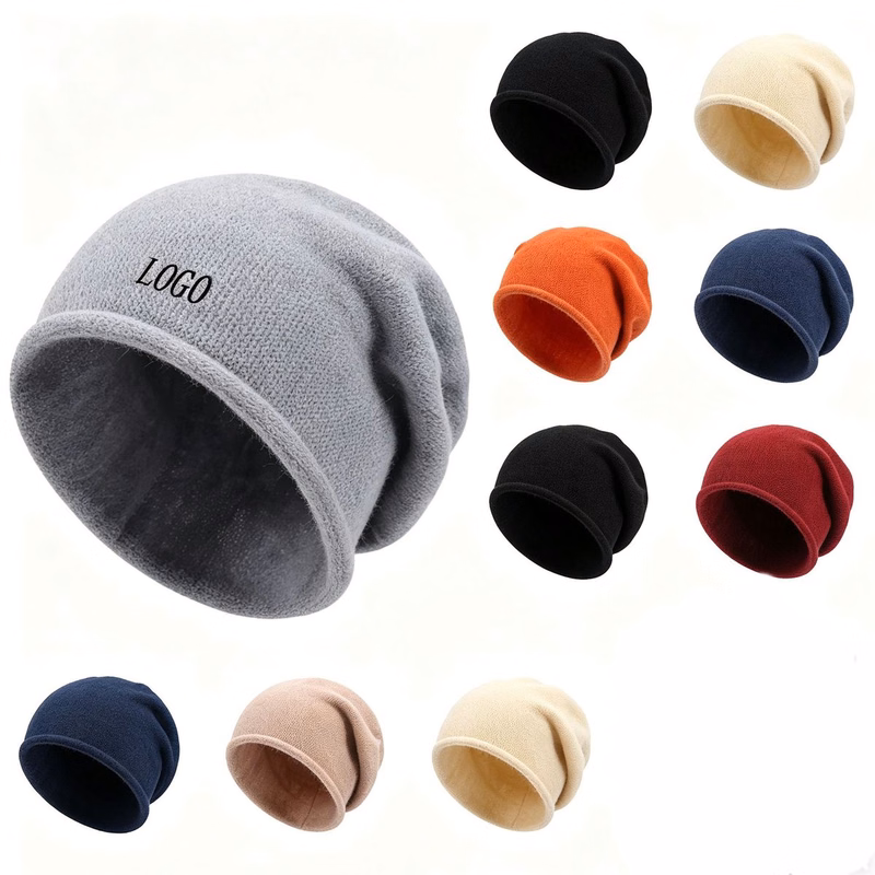 Slouchy Knit Beanie for Women Warm Winter Hat
