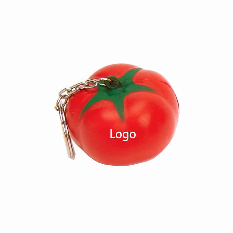 2 in 1 Tomato Keychain and Stress Reliever
