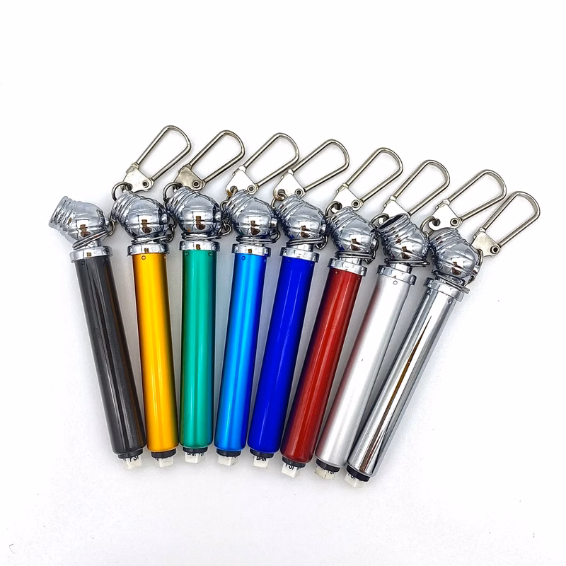 Portable Auto Car Tire Pressure Gauge with Keychain