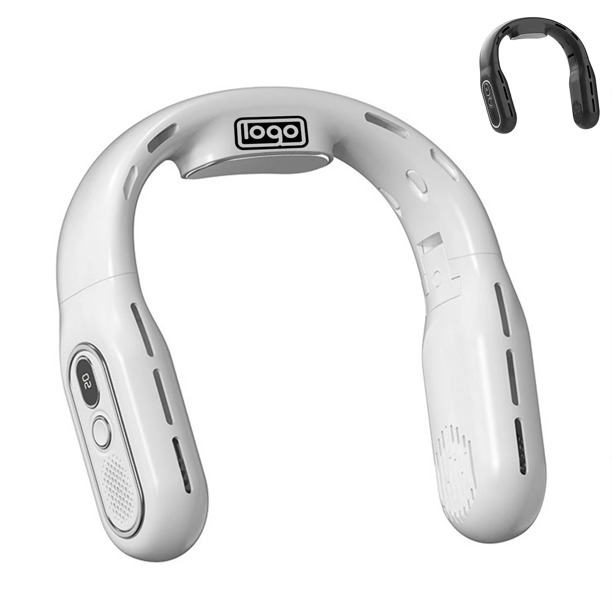 3000mAh Bladeless Foldable Neck Fan 1
