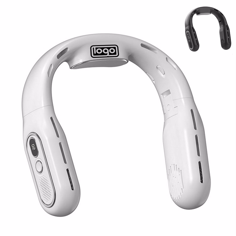 3000mAh Bladeless Foldable Neck Fan