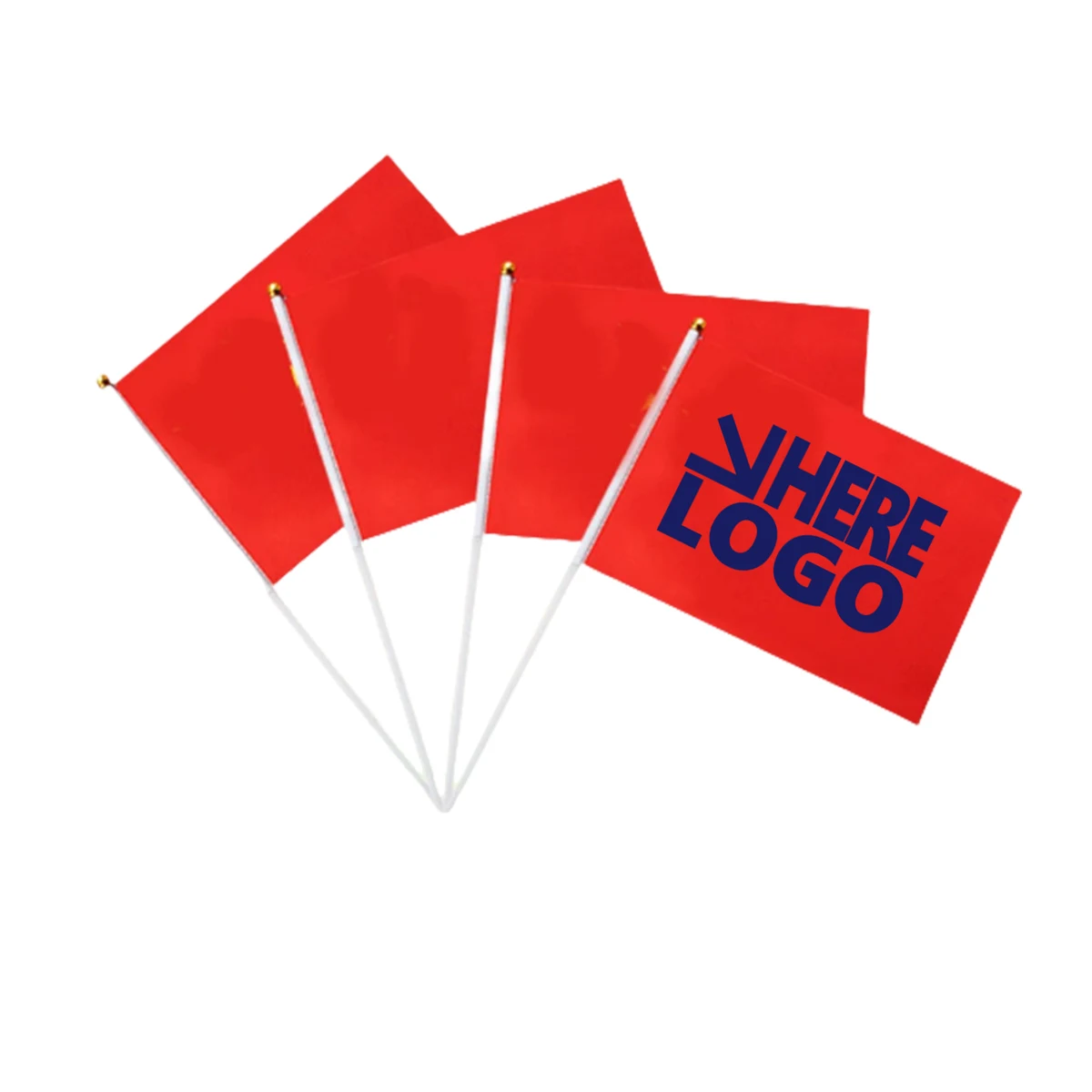 Hand Held Small Mini National Pennant Flags 1