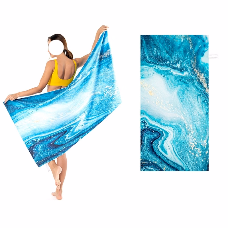 Quick Dry Microfiber Beach Towel - 31.5'' x 63''