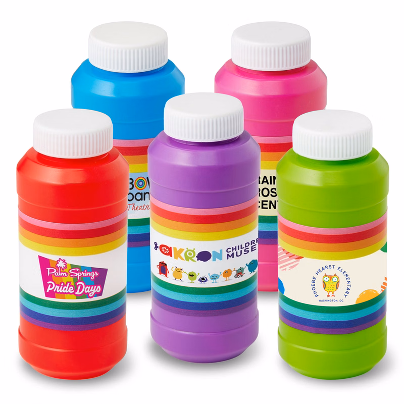8 oz. Pride Bubbles with Full-Color Digital Label