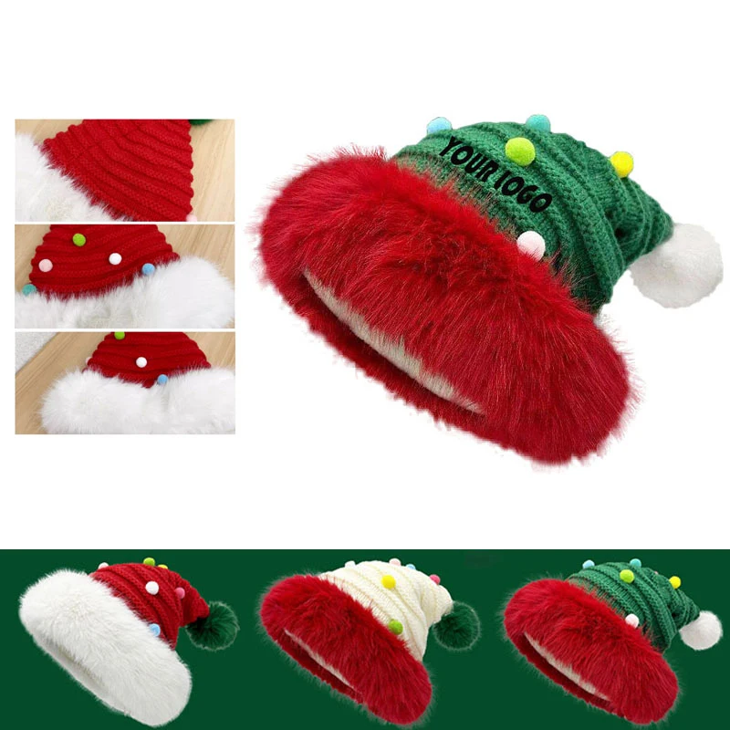 Cute Plush Christmas Hat 1