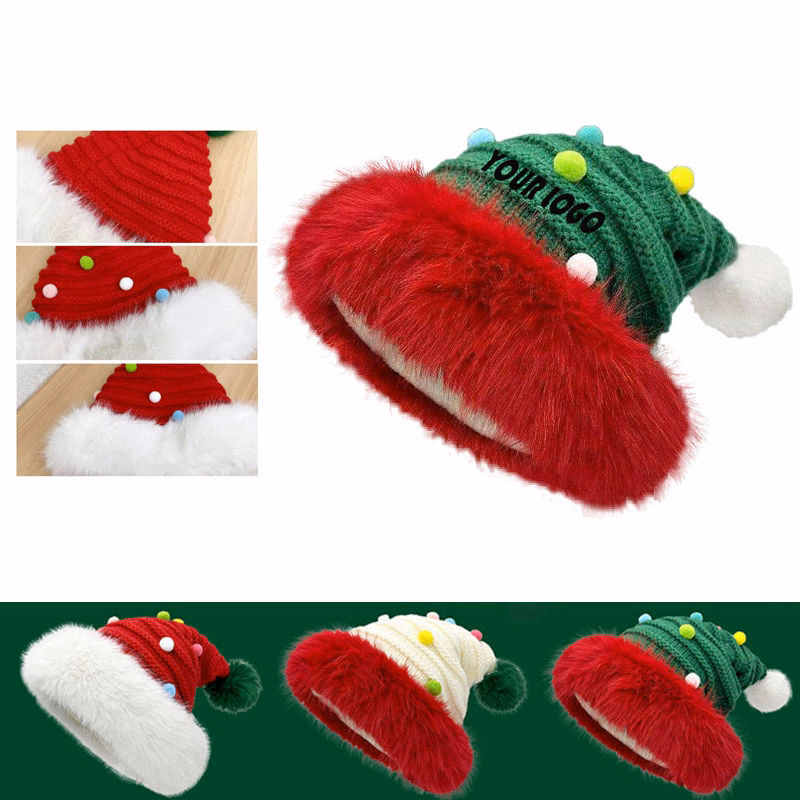 Cute Plush Christmas Hat