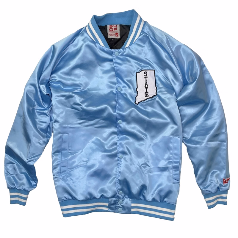 Satin Tackle Twill Baseball Jackets