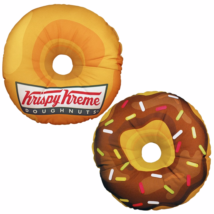 Donut Shaped Sublimated Pillow