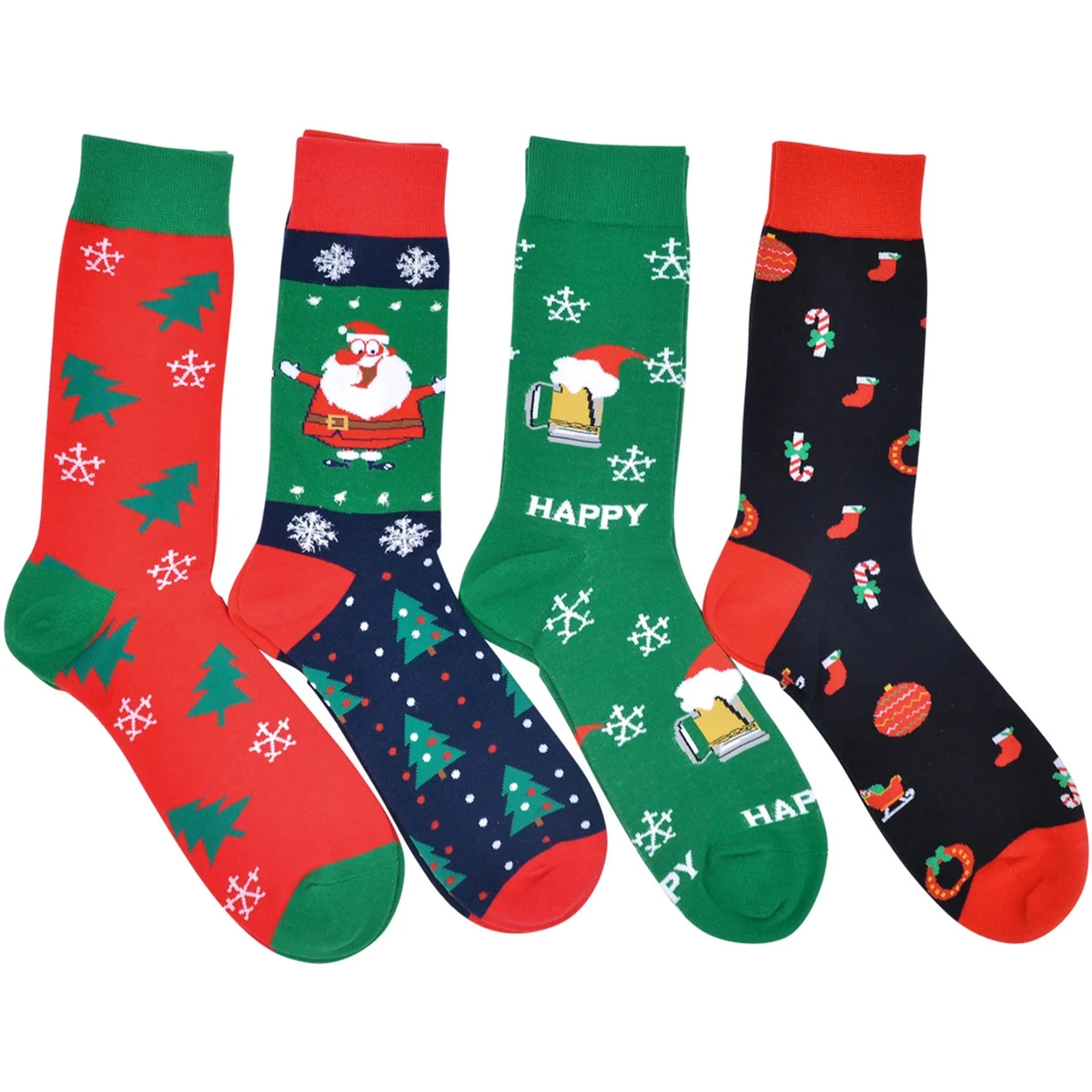 Colorful Cotton Novelty Casual Socks 1