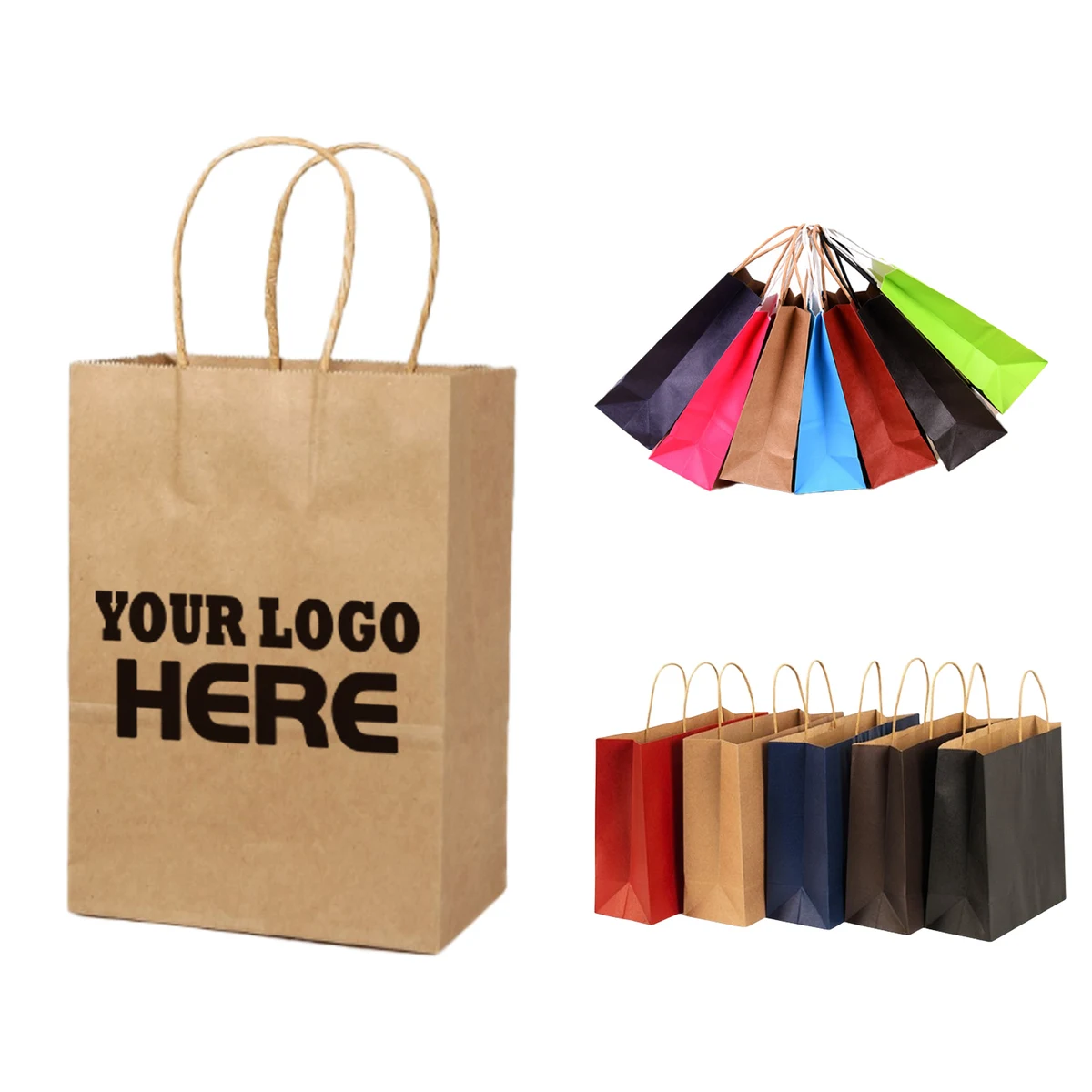 Custom Paper Shopper Bags 1