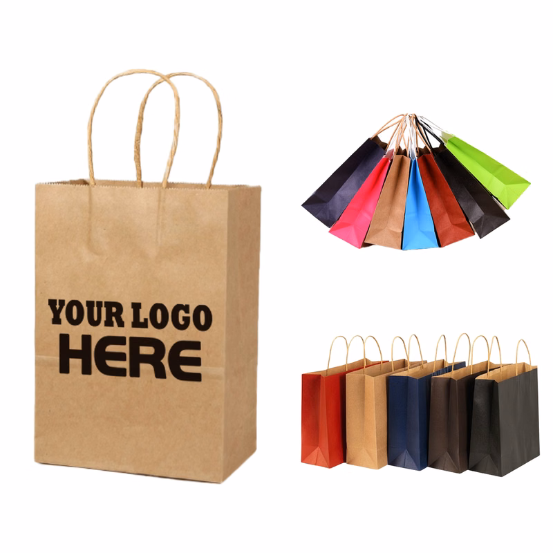 Custom Paper Shopper Bags