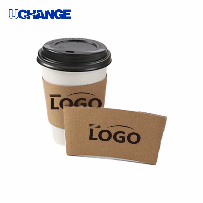 Double Corrugated Coffee Cup Sleeve Set