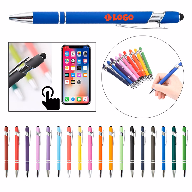 Ballpoint Pen with Soft Touch Stylus