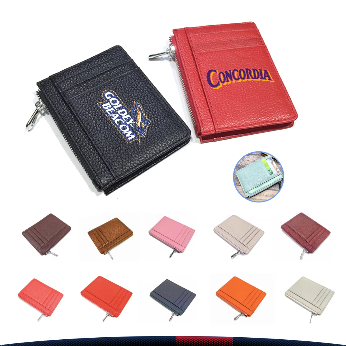 Hoolt Zipper Wallet Card Holder 1