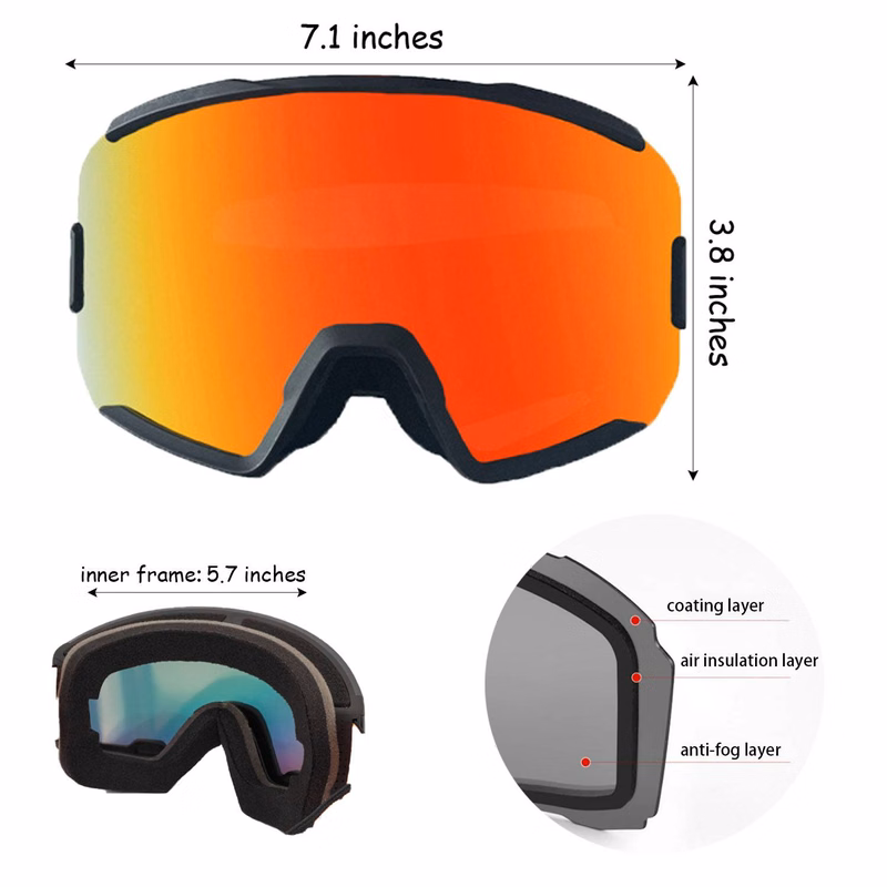 Double-Layer Ski Goggles