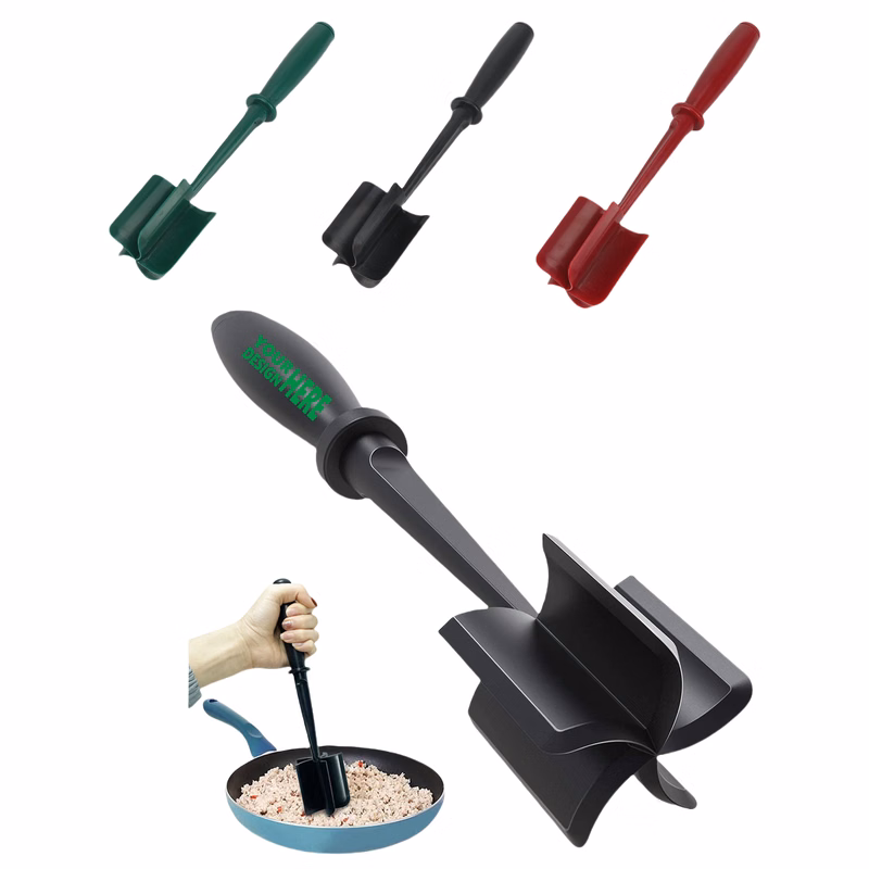 5 Curved Blades Ground Beef Smasher Durable MOQ50