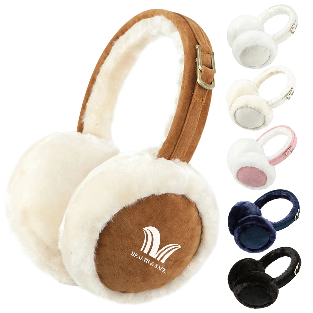 Winter Plush Ear Muff Covers 1