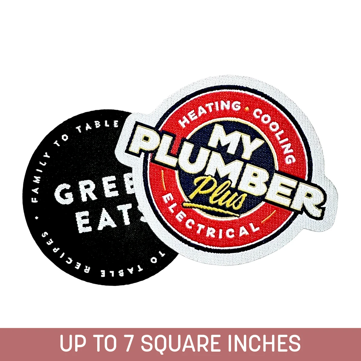 Woven Patch (Iron-On) Up To 7 Sq. In 1