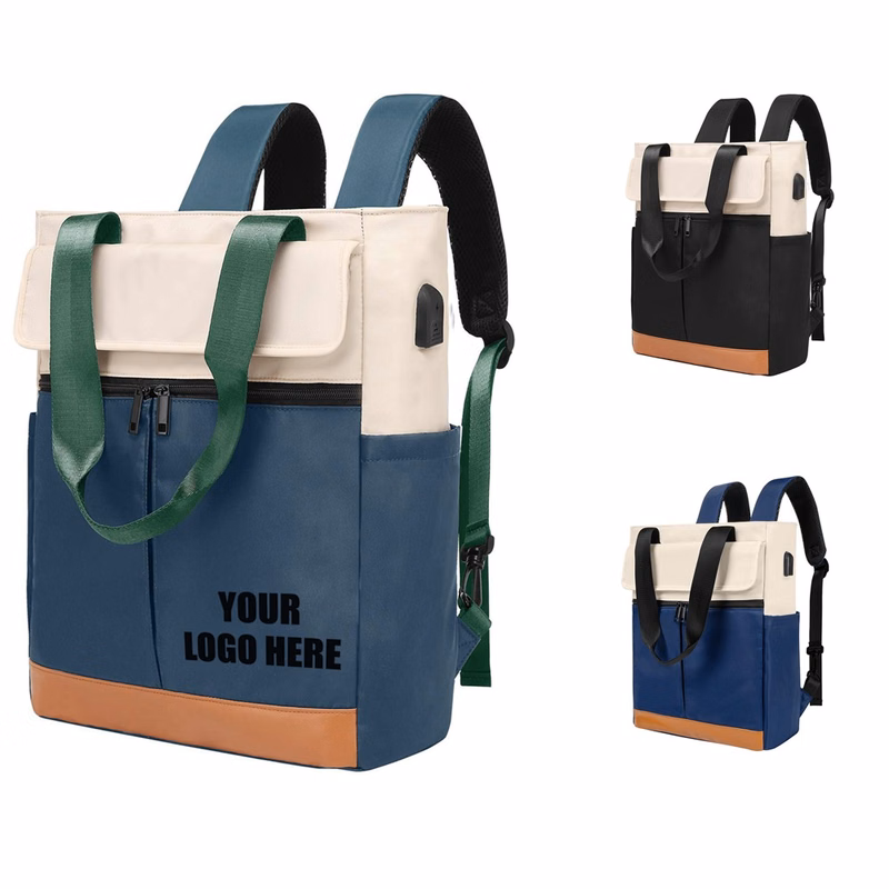 Women's Convertible Daypack Laptop Backpack