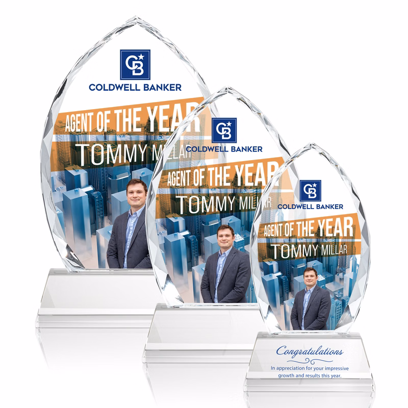 Wilton VividPrint™ Award  on Newhaven -  Clear