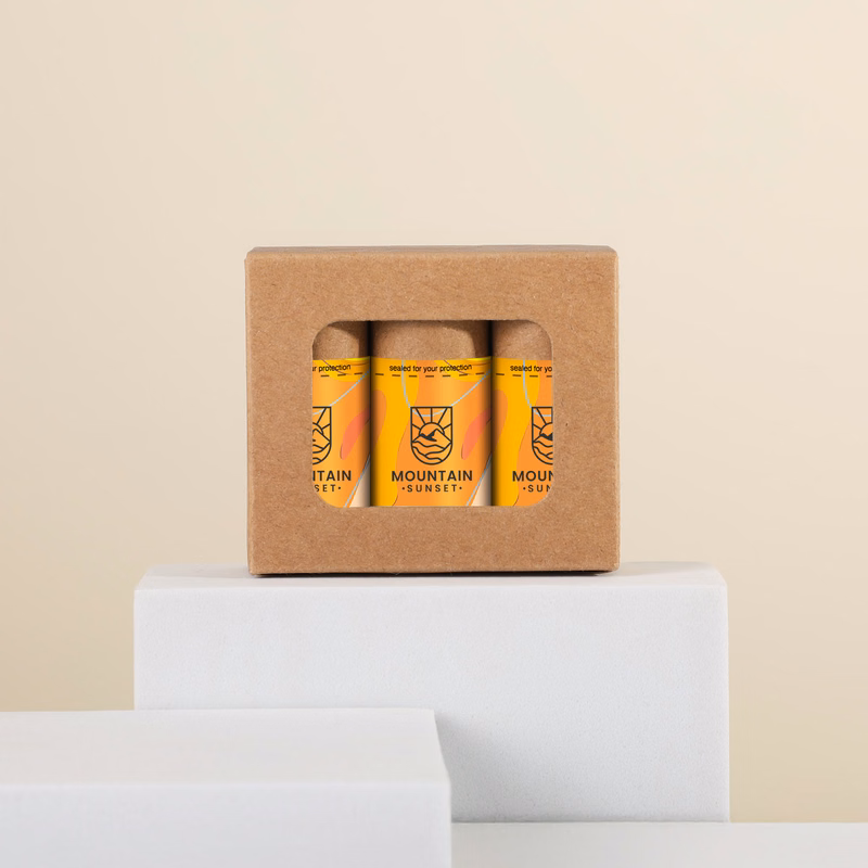 Pucker Pack: Mini Kraft Lip Moisturizer 3 Pack