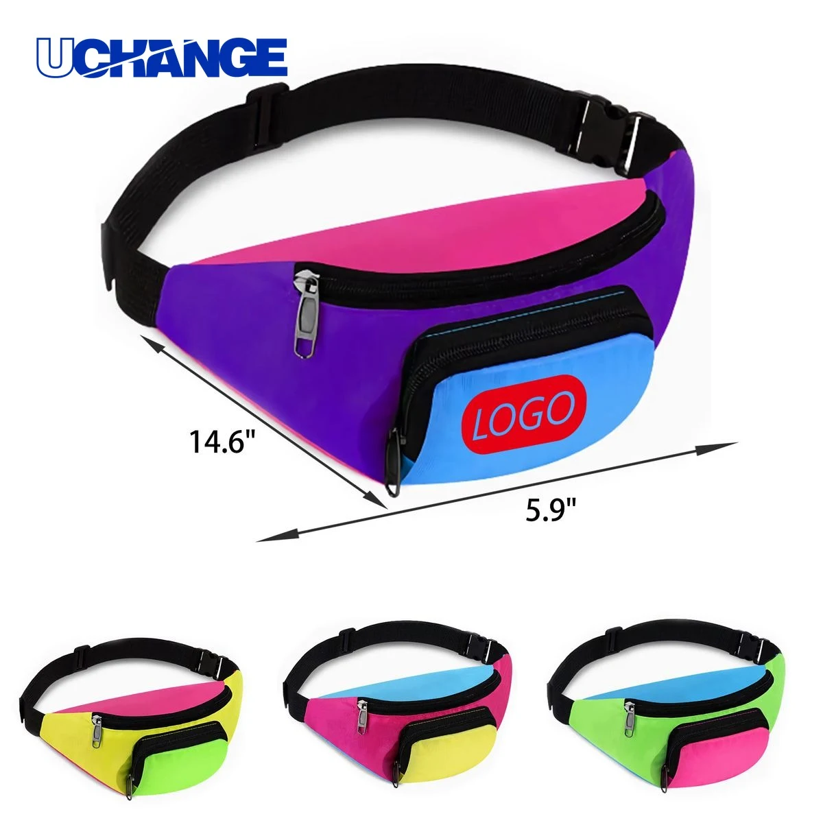 Stylish Outdoor Sports Oxford Waist Bag Organizer 1