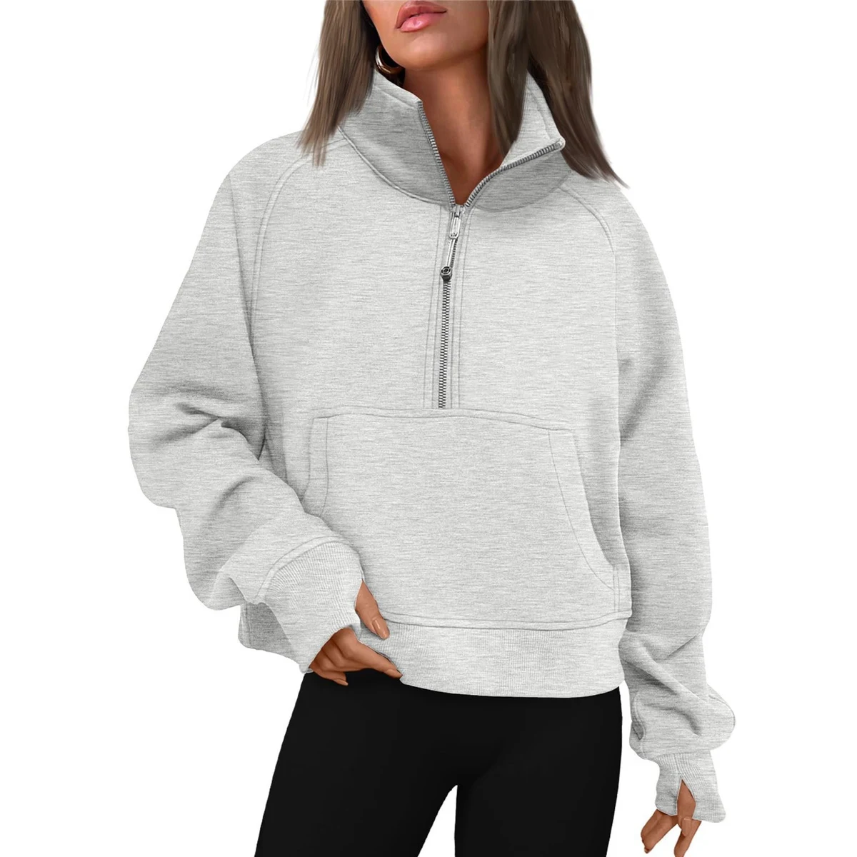 Half Zip Sweatshirts, custom hoodie or sweatshirt with logo imprint 1