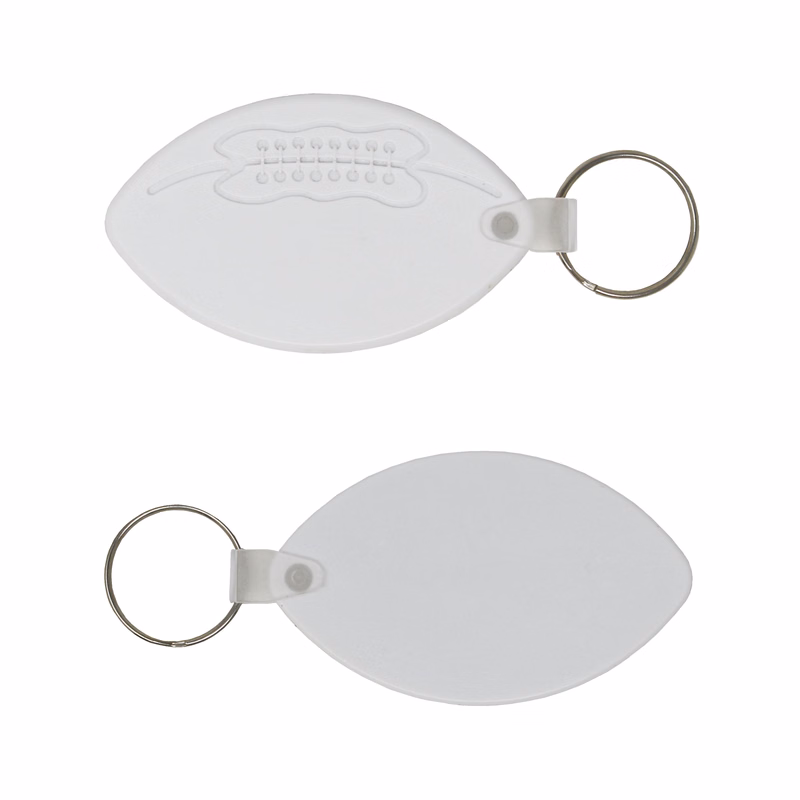 Football Shaped Key Tag