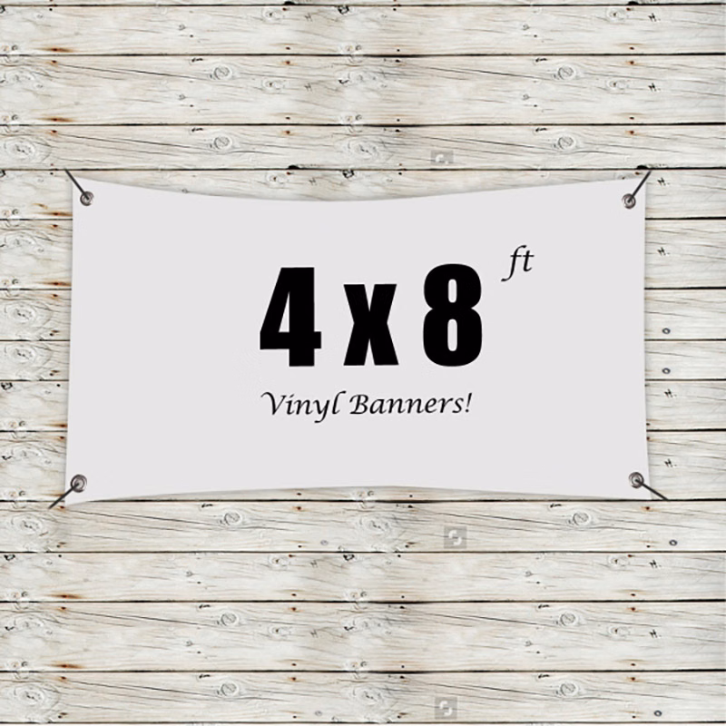 Custom 4' x 8' Vinyl Banners