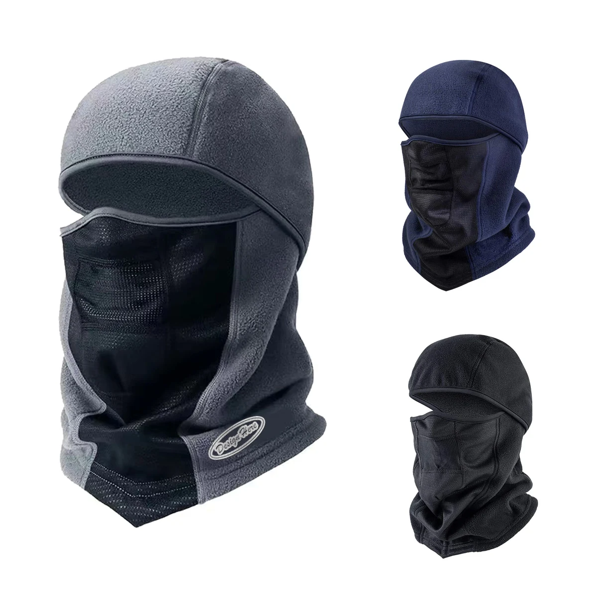 Winter Ski Face Mask with Fleece Thermal Insulation 1