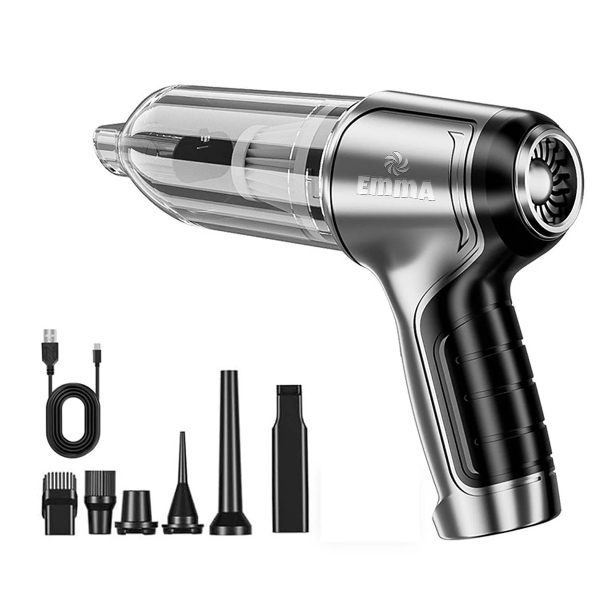 Brushless Motor Handheld Vacuum Cleaner USB Charging 1