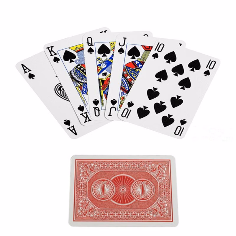 Wide Custom Playing Poker Cards