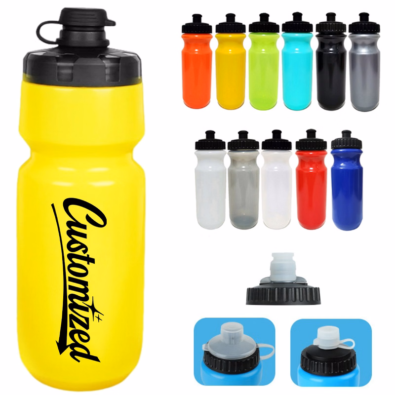 20Oz. Sports Water Bottle with Push-Pull Lid